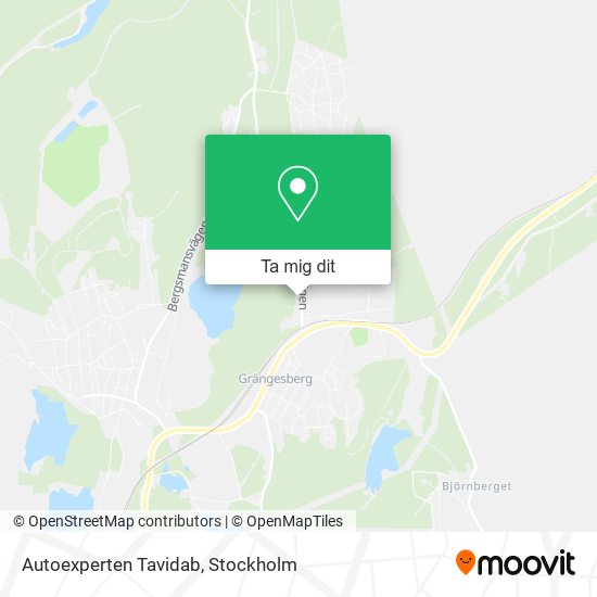 Autoexperten Tavidab karta