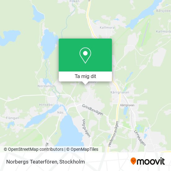 Norbergs Teaterfören karta