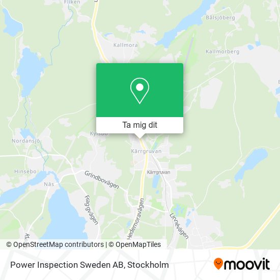 Power Inspection Sweden AB karta