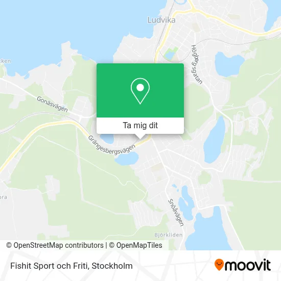 Fishit Sport och Friti karta