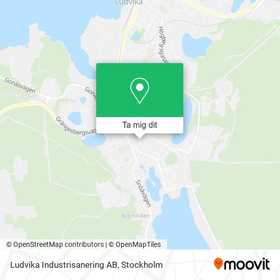 Ludvika Industrisanering AB karta