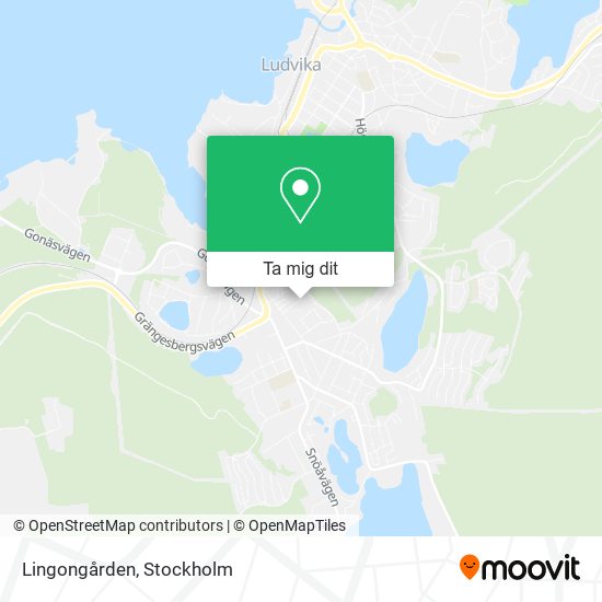 Lingongården karta