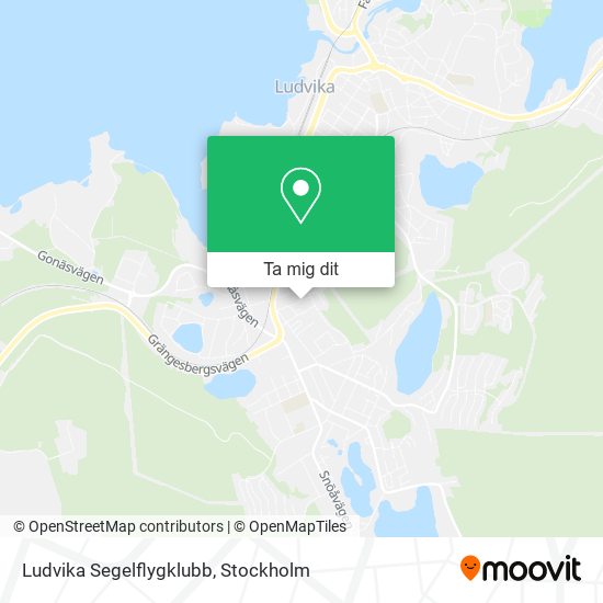 Ludvika Segelflygklubb karta