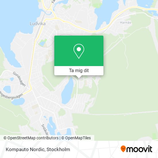 Kompauto Nordic karta