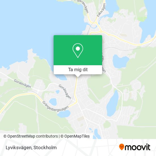 Lyviksvägen karta