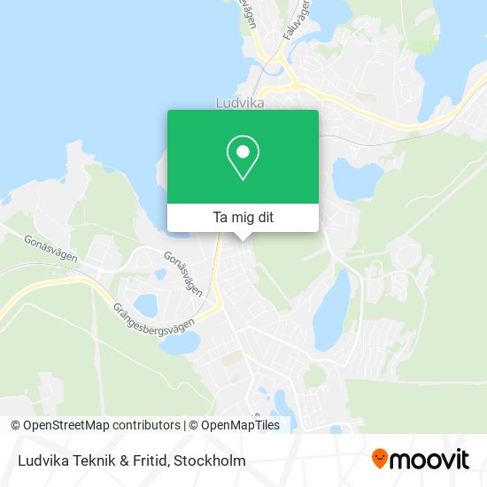 Ludvika Teknik & Fritid karta