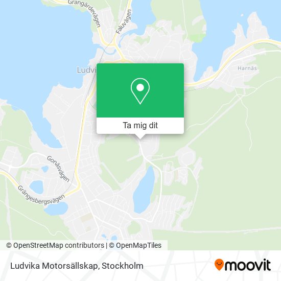 Ludvika Motorsällskap karta