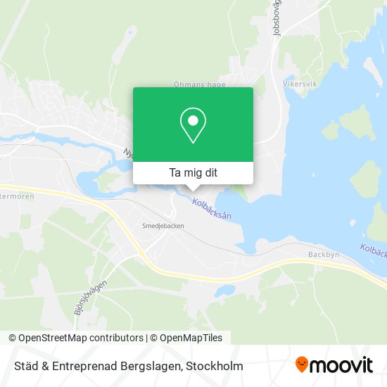 Städ & Entreprenad Bergslagen karta