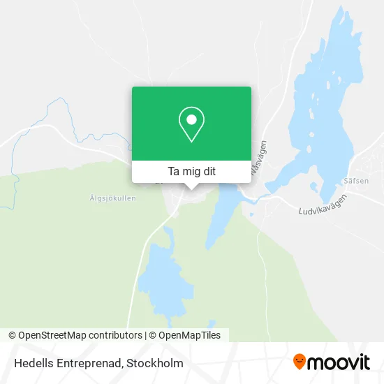 Hedells Entreprenad karta