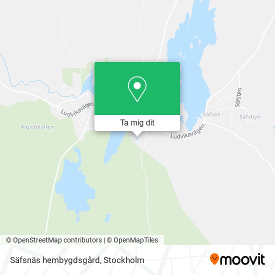 Säfsnäs hembygdsgård karta