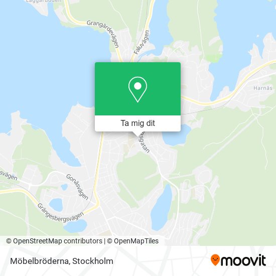 Möbelbröderna karta