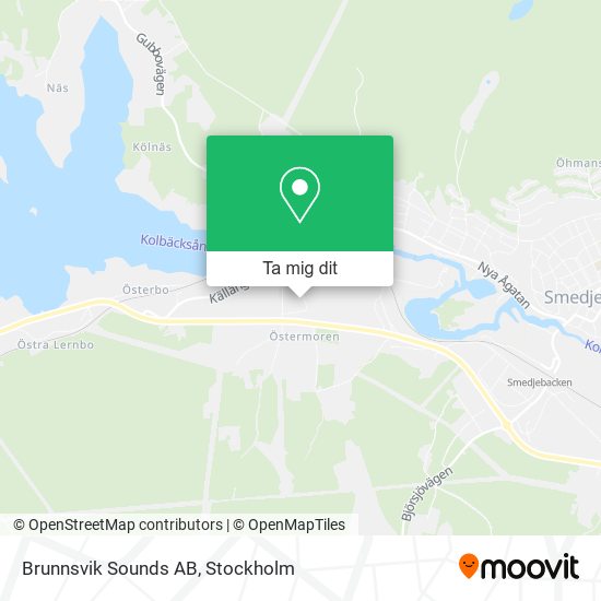 Brunnsvik Sounds AB karta