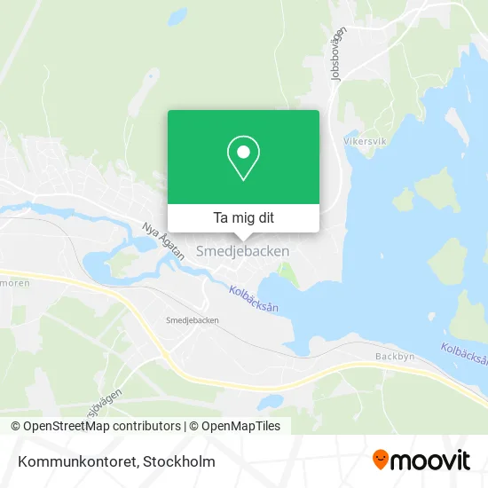 Kommunkontoret karta