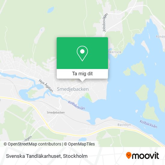 Svenska Tandläkarhuset karta