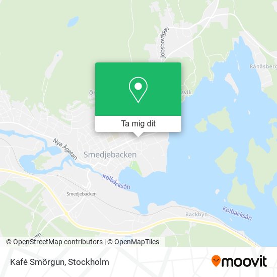 Kafé Smörgun karta