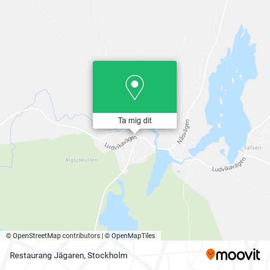Restaurang Jägaren karta