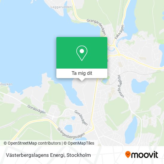 Västerbergslagens Energi karta