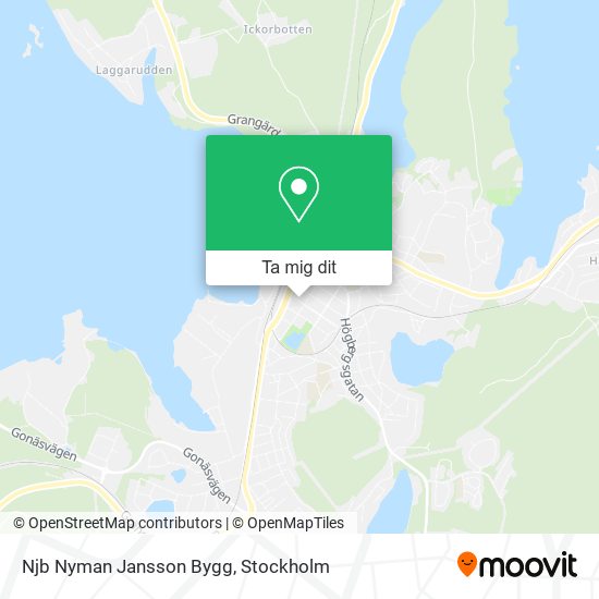 Njb Nyman Jansson Bygg karta