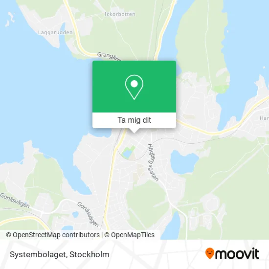 Systembolaget karta