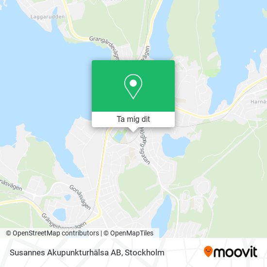 Susannes Akupunkturhälsa AB karta