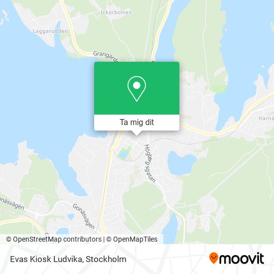 Evas Kiosk Ludvika karta