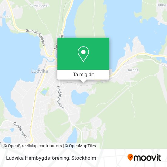 Ludvika Hembygdsförening karta