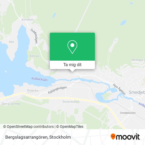 Bergslagsarrangören karta