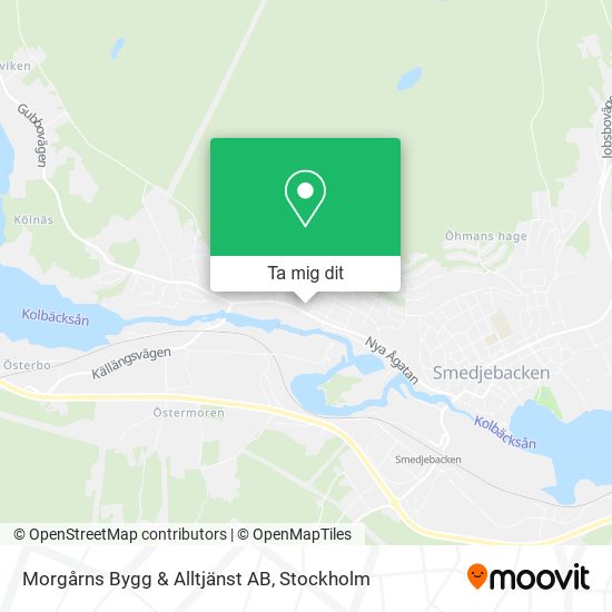Morgårns Bygg & Alltjänst AB karta