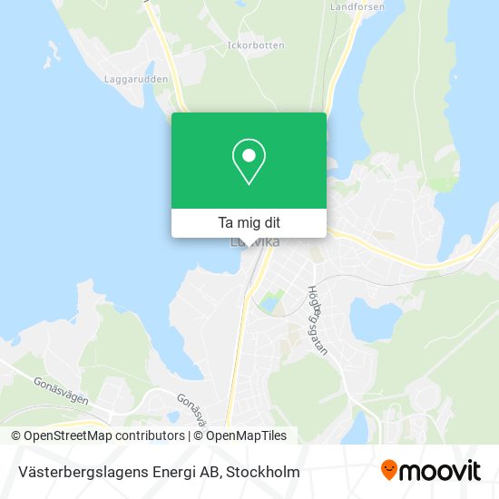 Västerbergslagens Energi AB karta