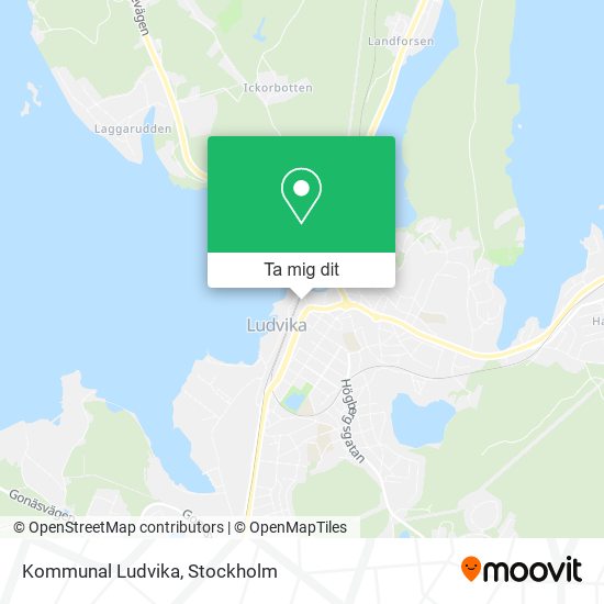 Kommunal Ludvika karta