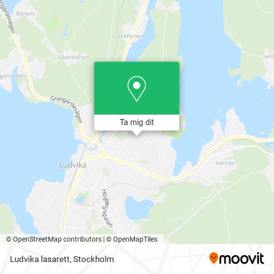 Ludvika lasarett karta