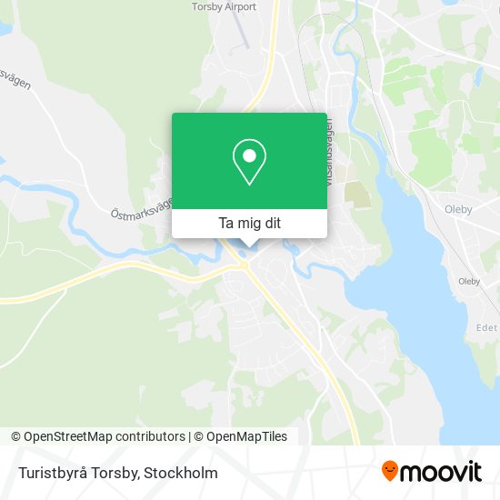 Turistbyrå Torsby karta
