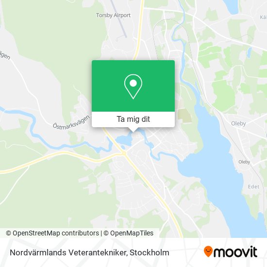 Nordvärmlands Veterantekniker karta