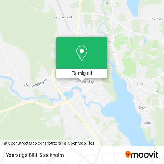 Yderstigs Bild karta