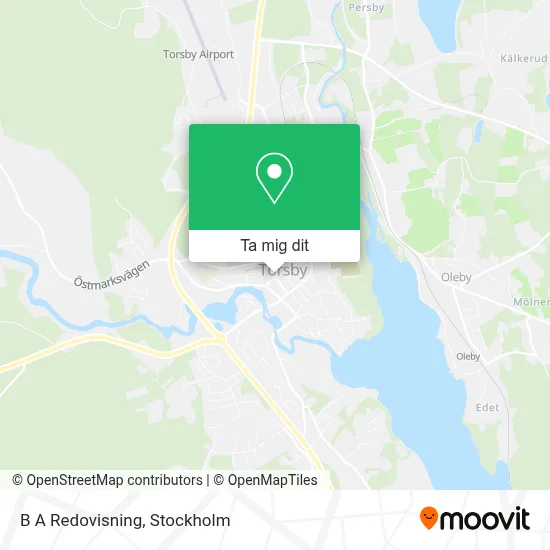 B A Redovisning karta