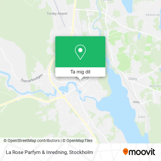 La Rose Parfym & Inredning karta