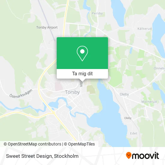 Sweet Street Design karta