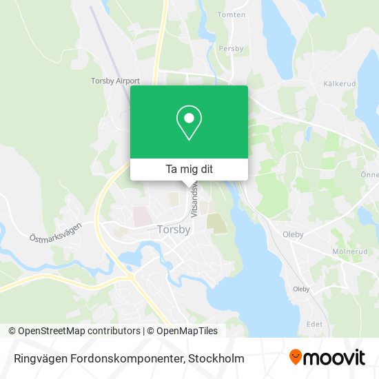 Ringvägen Fordonskomponenter karta