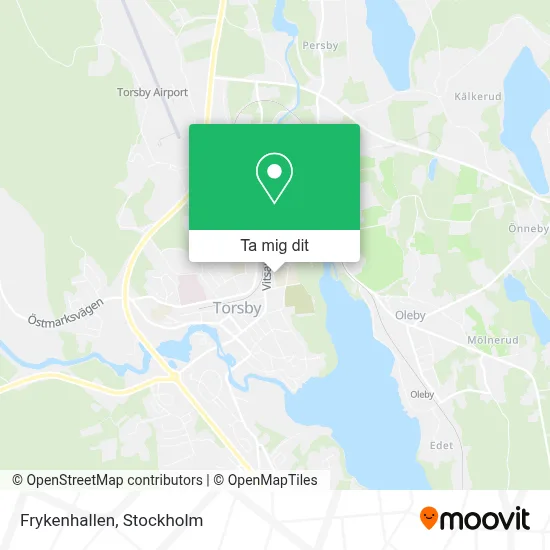 Frykenhallen karta