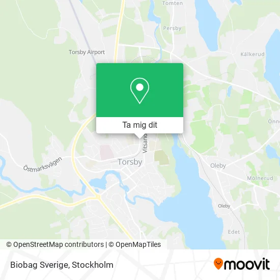Biobag Sverige karta