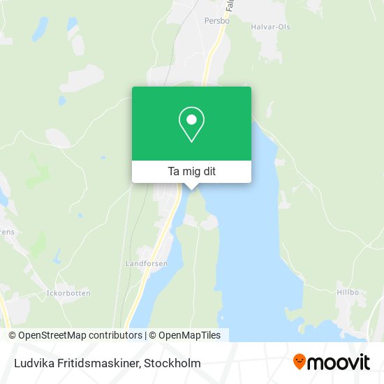 Ludvika Fritidsmaskiner karta