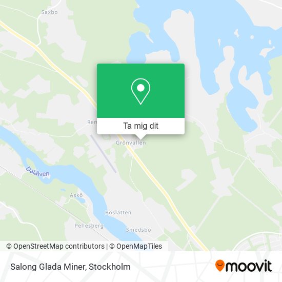 Salong Glada Miner karta