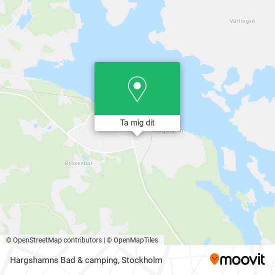 Hargshamns Bad & camping karta