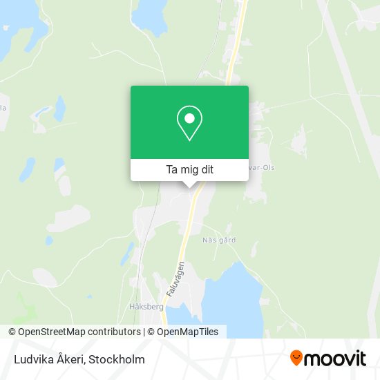 Ludvika Åkeri karta