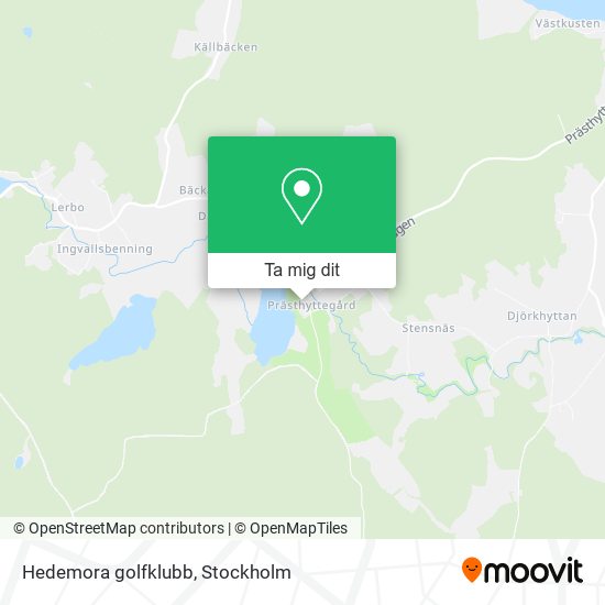 Hedemora golfklubb karta