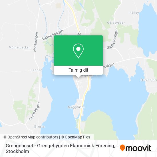 Grengehuset - Grengebygden Ekonomisk Förening karta