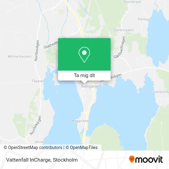 Vattenfall InCharge karta