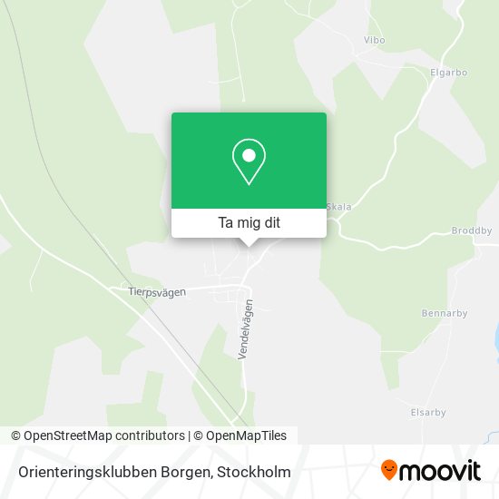 Orienteringsklubben Borgen karta