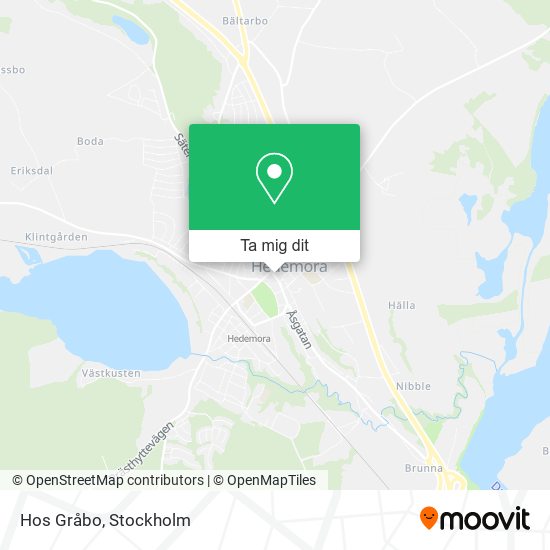 Hos Gråbo karta