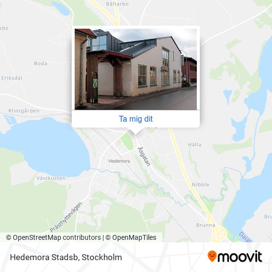 Hedemora Stadsb karta